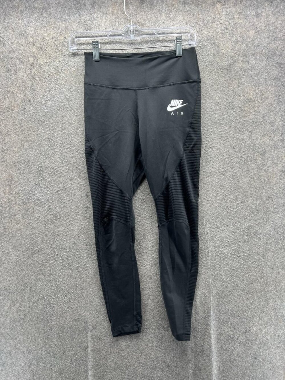 Nike Leggings Womens Small Black Dri-Fit Air Ankle Running Yoga Pants Athletic